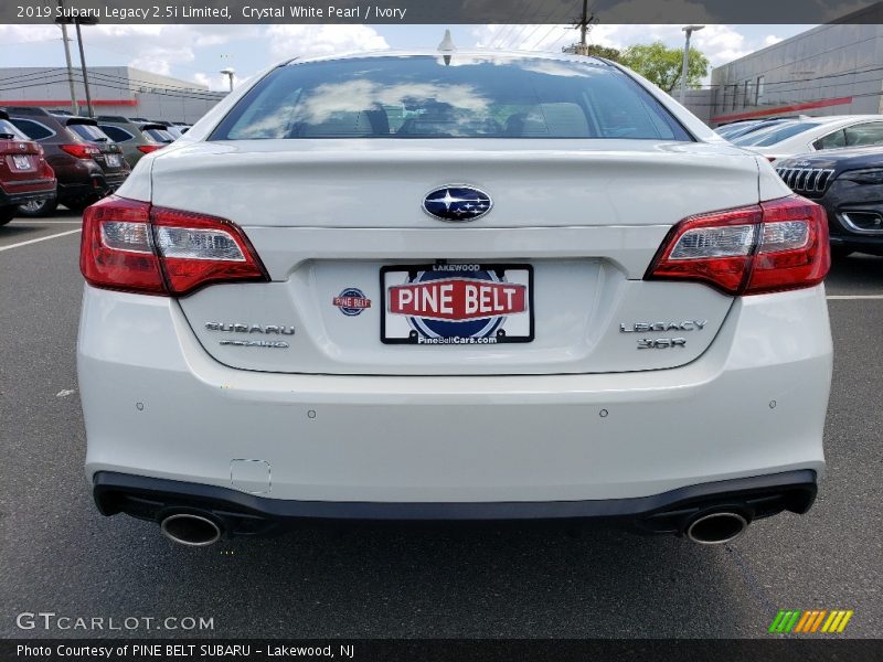 Crystal White Pearl / Ivory 2019 Subaru Legacy 2.5i Limited