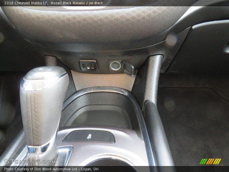 Mosaic Black Metallic / Jet Black 2018 Chevrolet Malibu LT