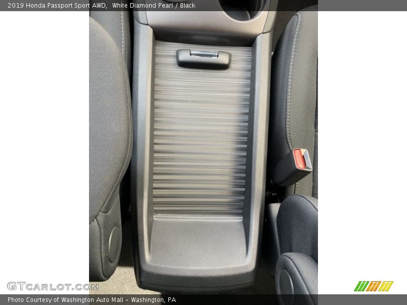 White Diamond Pearl / Black 2019 Honda Passport Sport AWD