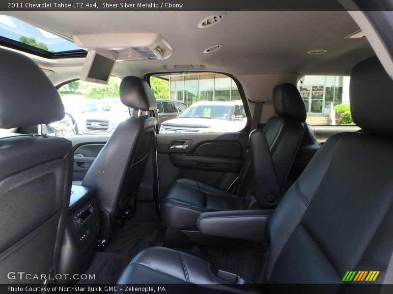 Sheer Silver Metallic / Ebony 2011 Chevrolet Tahoe LTZ 4x4