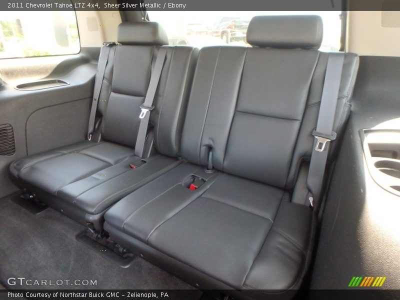 Sheer Silver Metallic / Ebony 2011 Chevrolet Tahoe LTZ 4x4