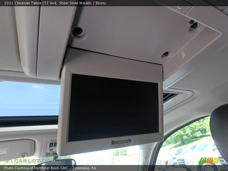 Sheer Silver Metallic / Ebony 2011 Chevrolet Tahoe LTZ 4x4