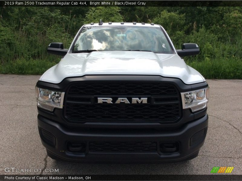 Bright White / Black/Diesel Gray 2019 Ram 2500 Tradesman Regular Cab 4x4