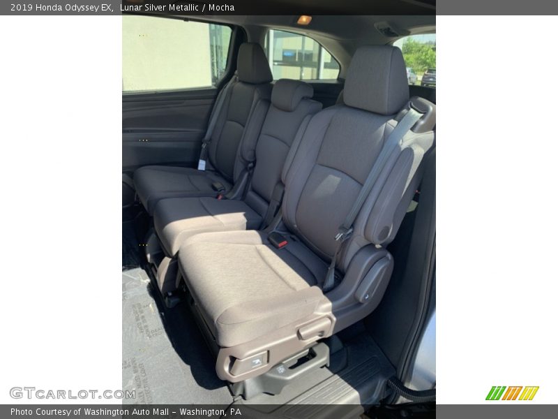 Lunar Silver Metallic / Mocha 2019 Honda Odyssey EX