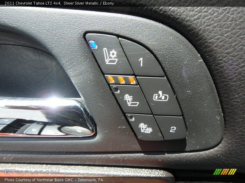 Sheer Silver Metallic / Ebony 2011 Chevrolet Tahoe LTZ 4x4