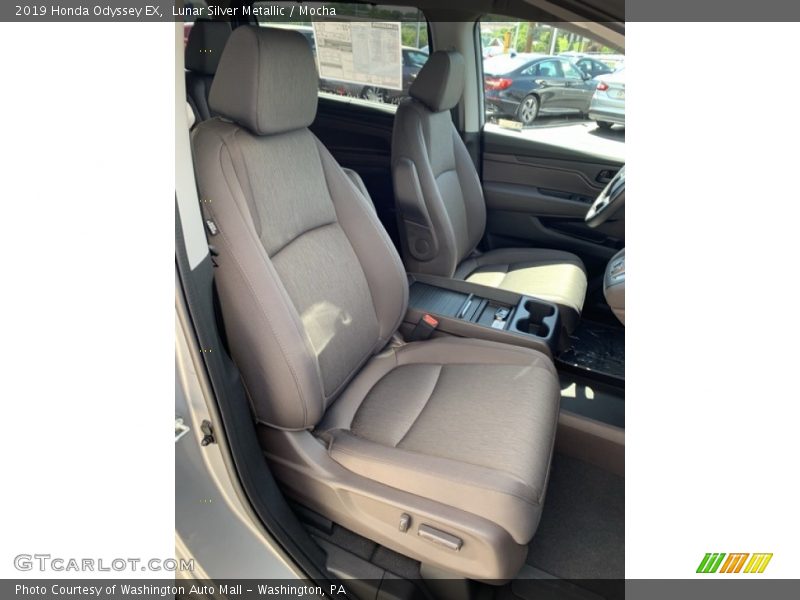 Lunar Silver Metallic / Mocha 2019 Honda Odyssey EX