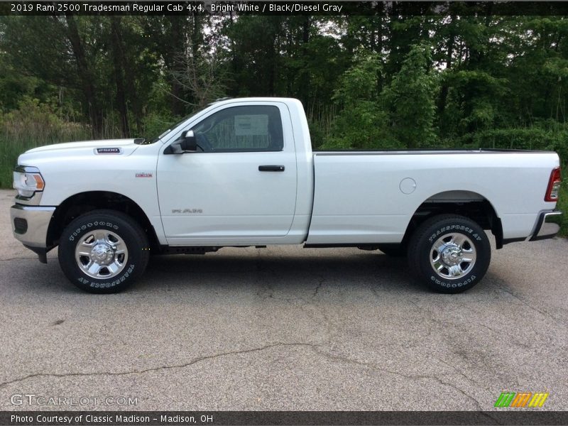  2019 2500 Tradesman Regular Cab 4x4 Bright White