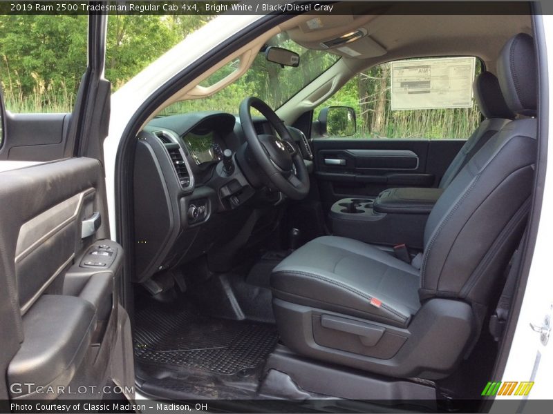 Front Seat of 2019 2500 Tradesman Regular Cab 4x4