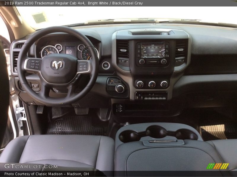 Dashboard of 2019 2500 Tradesman Regular Cab 4x4