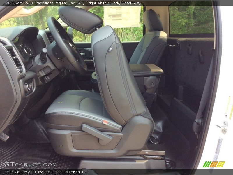 Front Seat of 2019 2500 Tradesman Regular Cab 4x4