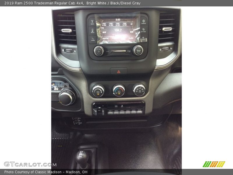 Controls of 2019 2500 Tradesman Regular Cab 4x4