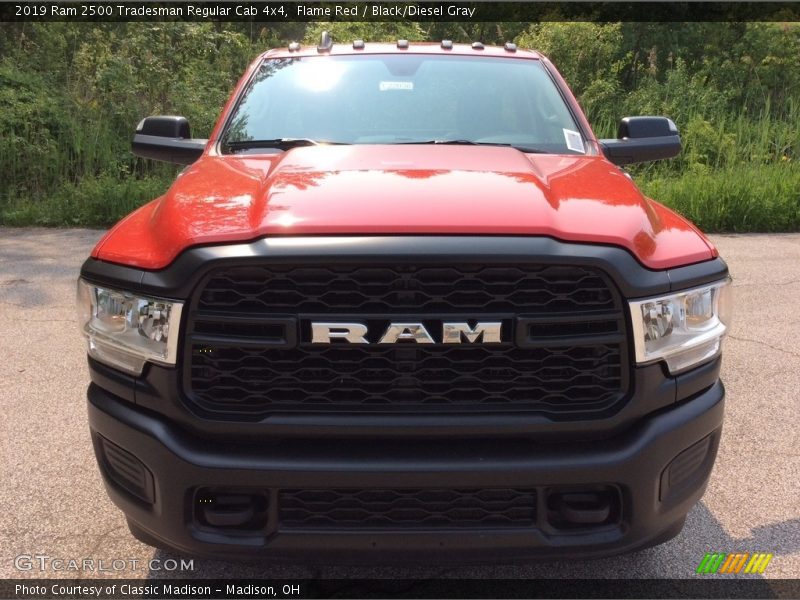 Flame Red / Black/Diesel Gray 2019 Ram 2500 Tradesman Regular Cab 4x4