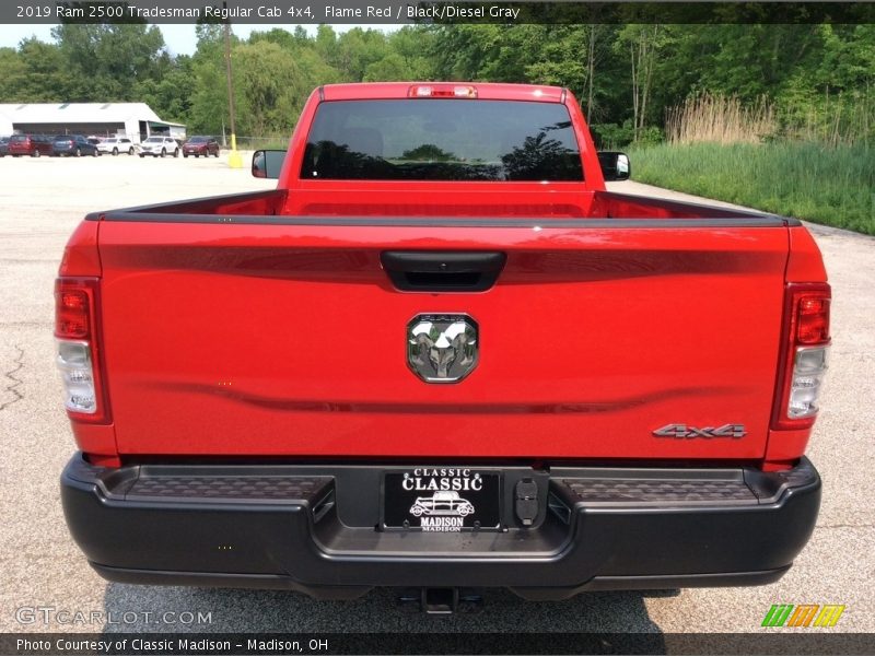 Flame Red / Black/Diesel Gray 2019 Ram 2500 Tradesman Regular Cab 4x4