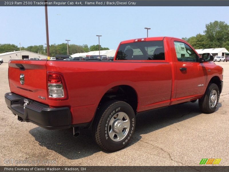 Flame Red / Black/Diesel Gray 2019 Ram 2500 Tradesman Regular Cab 4x4