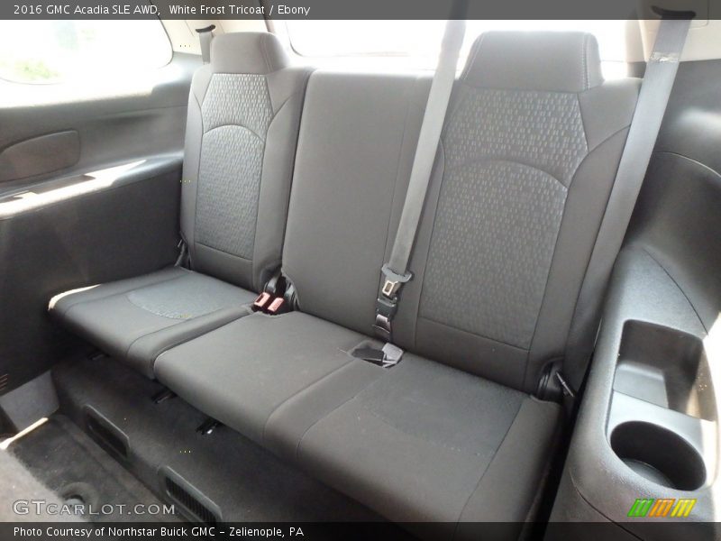 White Frost Tricoat / Ebony 2016 GMC Acadia SLE AWD