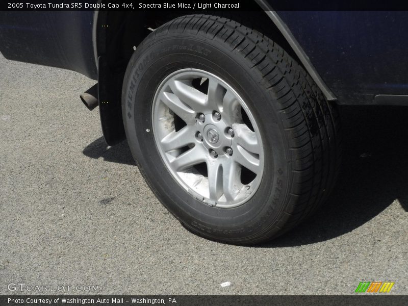 Spectra Blue Mica / Light Charcoal 2005 Toyota Tundra SR5 Double Cab 4x4