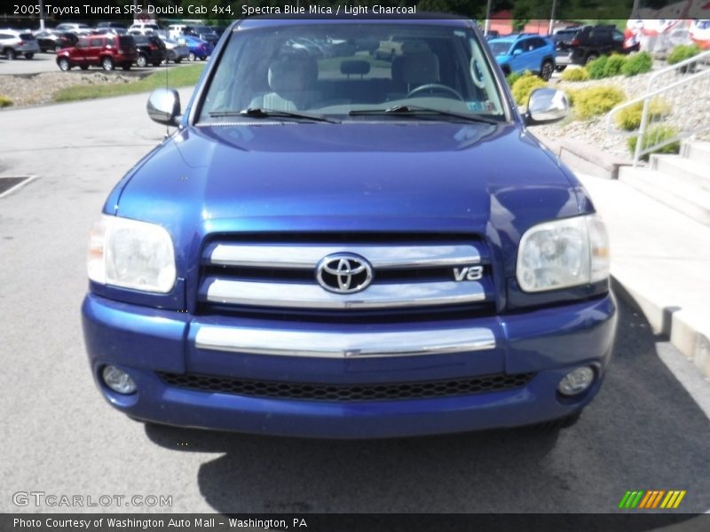 Spectra Blue Mica / Light Charcoal 2005 Toyota Tundra SR5 Double Cab 4x4