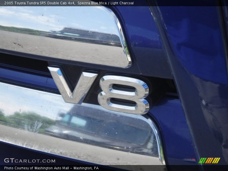 Spectra Blue Mica / Light Charcoal 2005 Toyota Tundra SR5 Double Cab 4x4