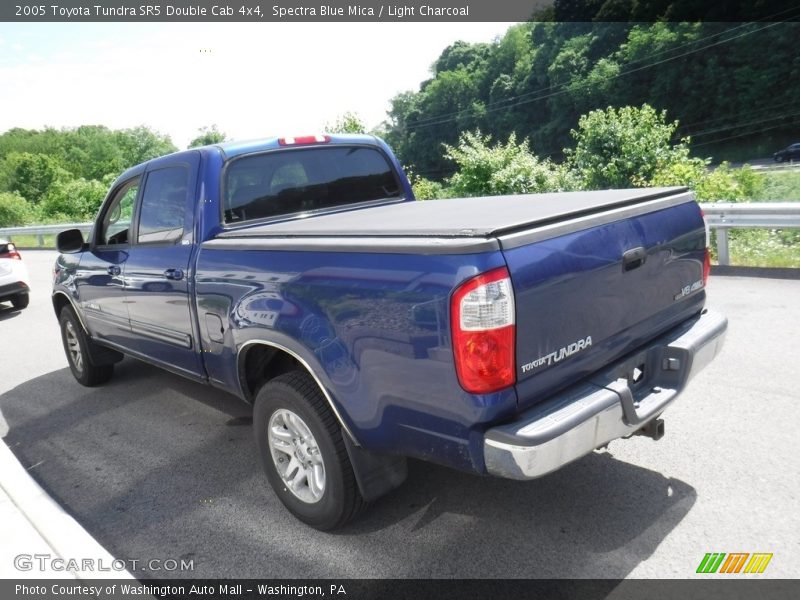 Spectra Blue Mica / Light Charcoal 2005 Toyota Tundra SR5 Double Cab 4x4