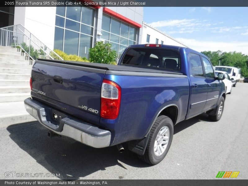 Spectra Blue Mica / Light Charcoal 2005 Toyota Tundra SR5 Double Cab 4x4