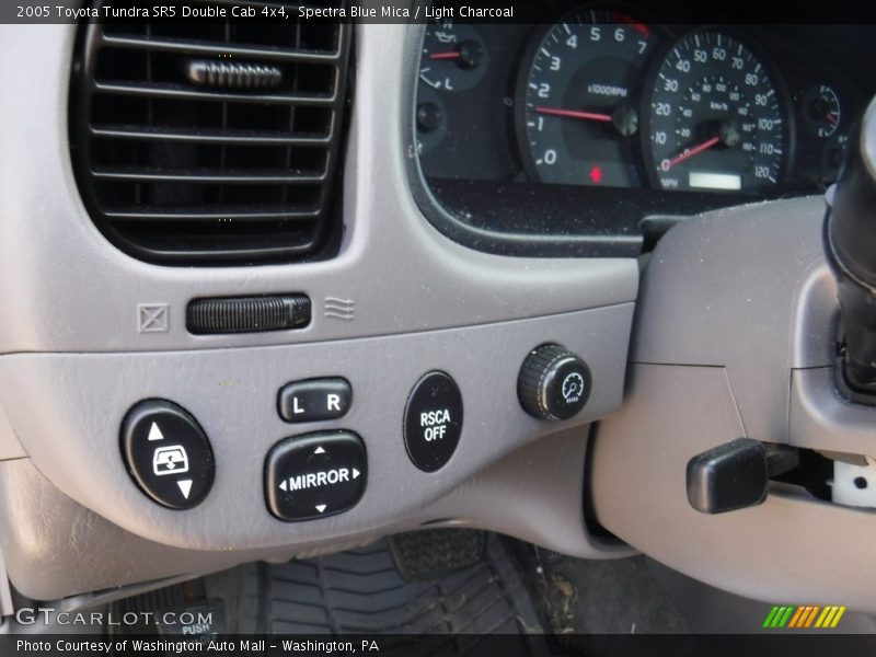 Spectra Blue Mica / Light Charcoal 2005 Toyota Tundra SR5 Double Cab 4x4