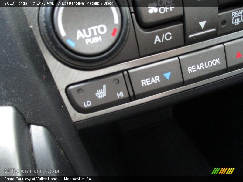 Alabaster Silver Metallic / Black 2013 Honda Pilot EX-L 4WD