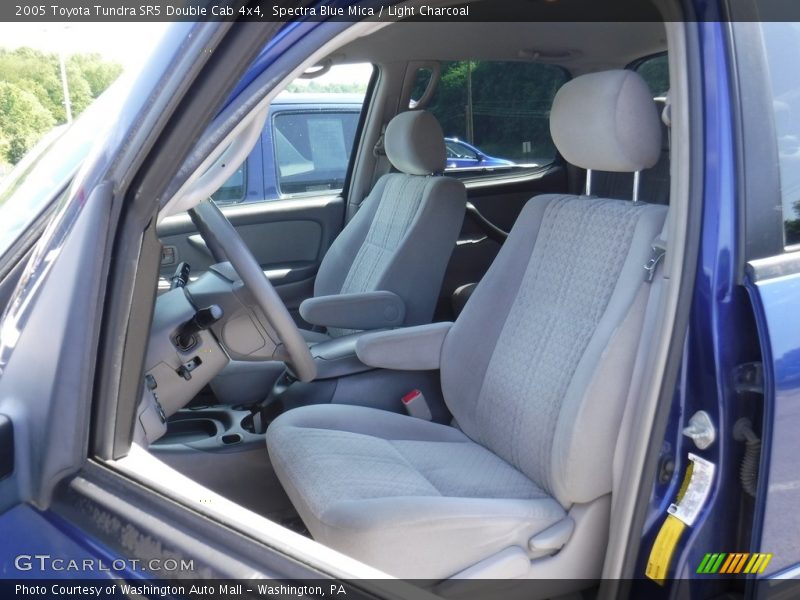 Spectra Blue Mica / Light Charcoal 2005 Toyota Tundra SR5 Double Cab 4x4