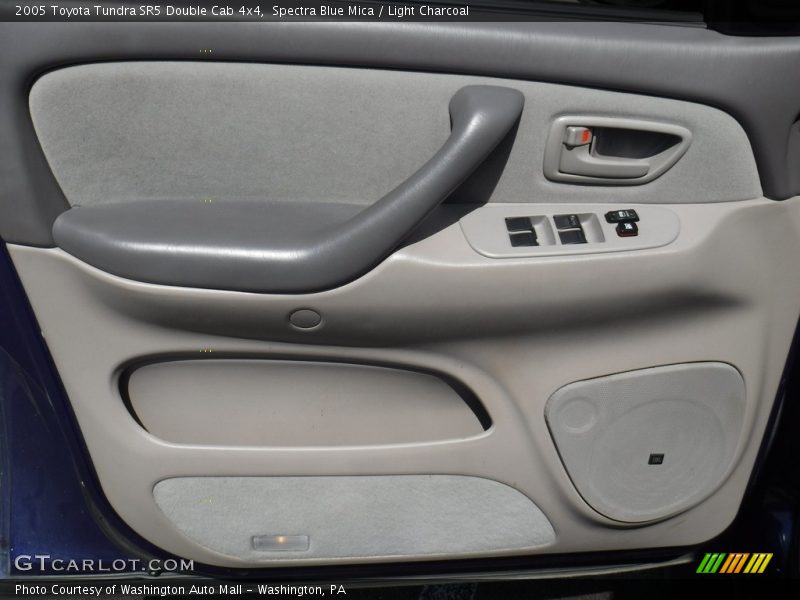 Spectra Blue Mica / Light Charcoal 2005 Toyota Tundra SR5 Double Cab 4x4