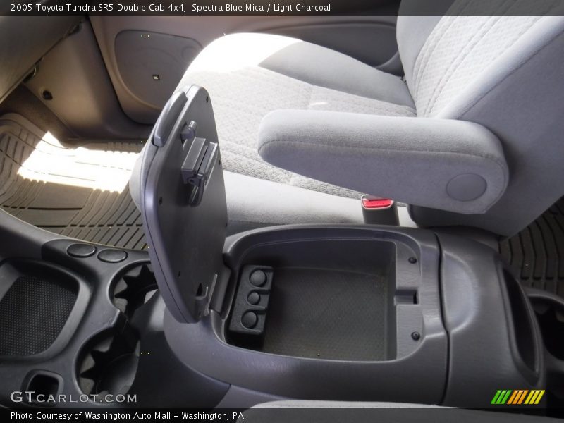 Spectra Blue Mica / Light Charcoal 2005 Toyota Tundra SR5 Double Cab 4x4