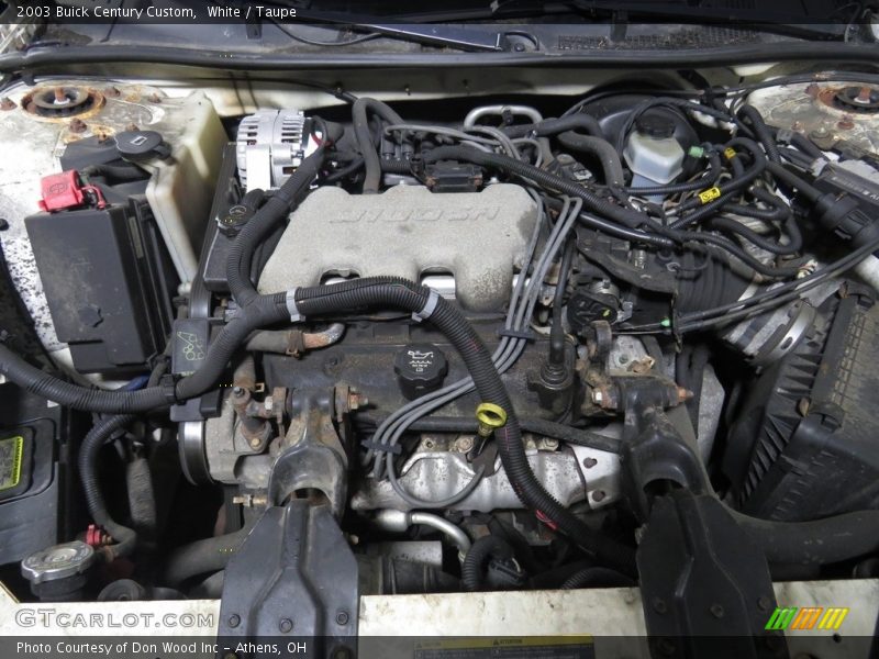 White / Taupe 2003 Buick Century Custom