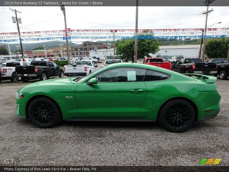  2019 Mustang GT Fastback Need For Green