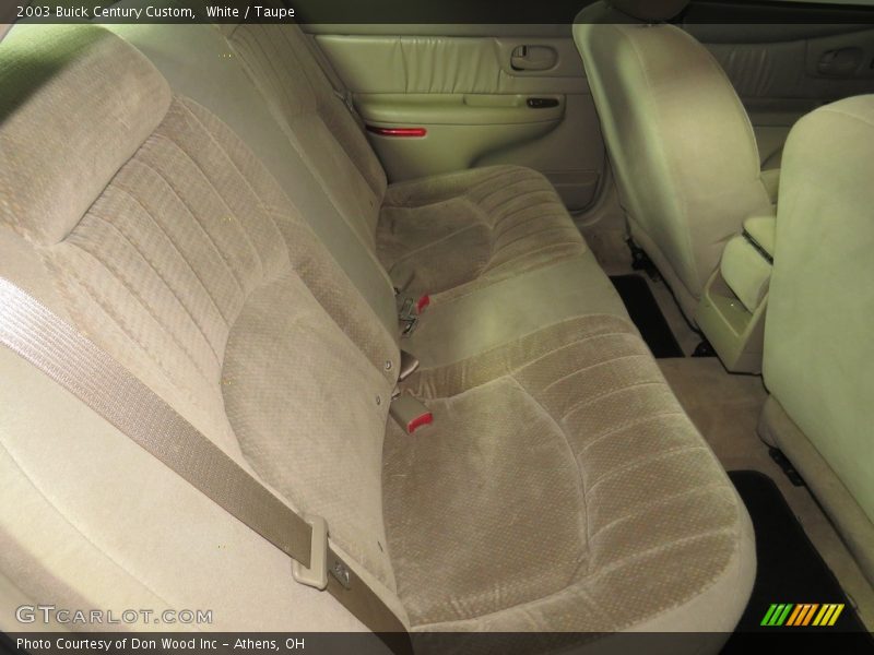 White / Taupe 2003 Buick Century Custom