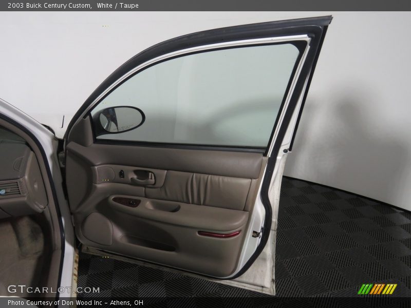 White / Taupe 2003 Buick Century Custom