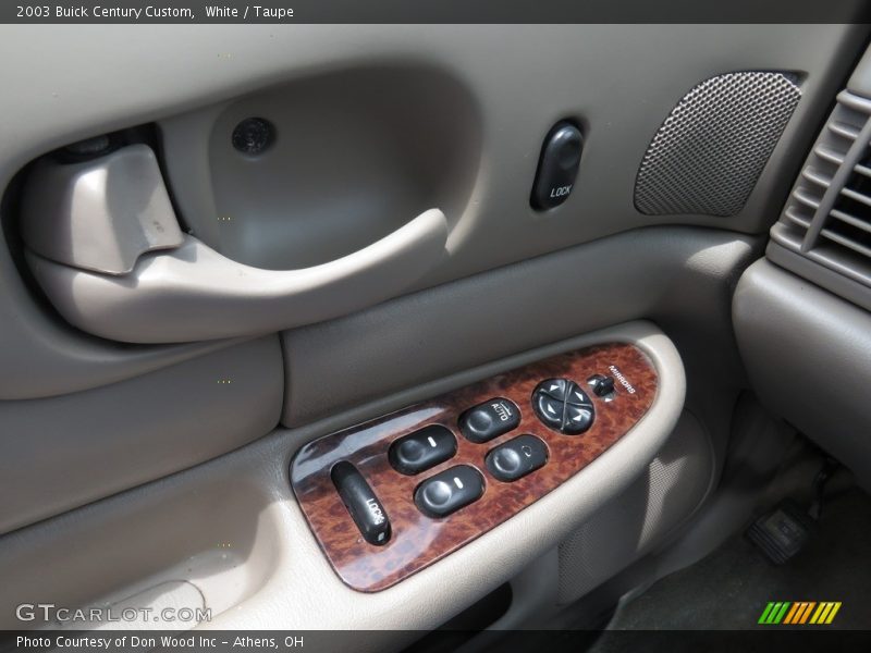 White / Taupe 2003 Buick Century Custom