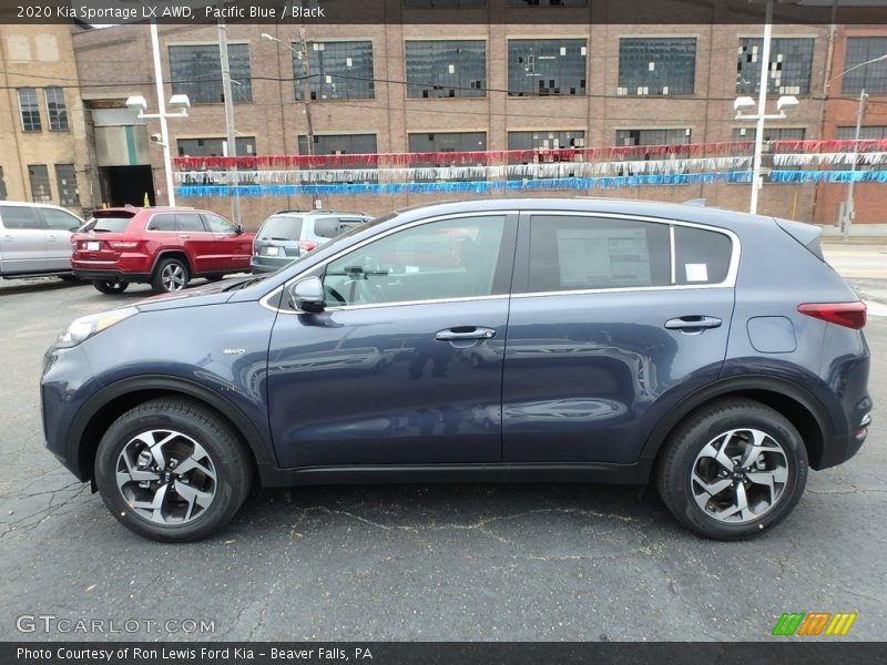 Pacific Blue / Black 2020 Kia Sportage LX AWD