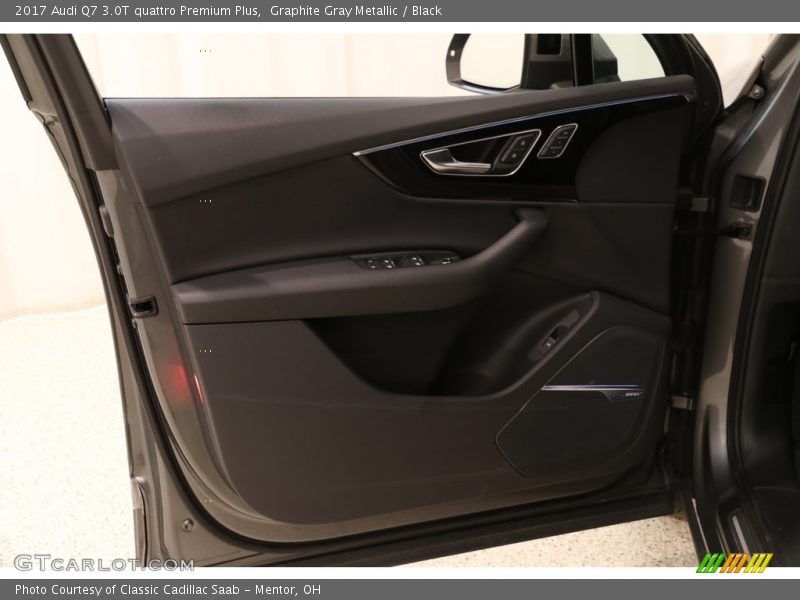 Graphite Gray Metallic / Black 2017 Audi Q7 3.0T quattro Premium Plus