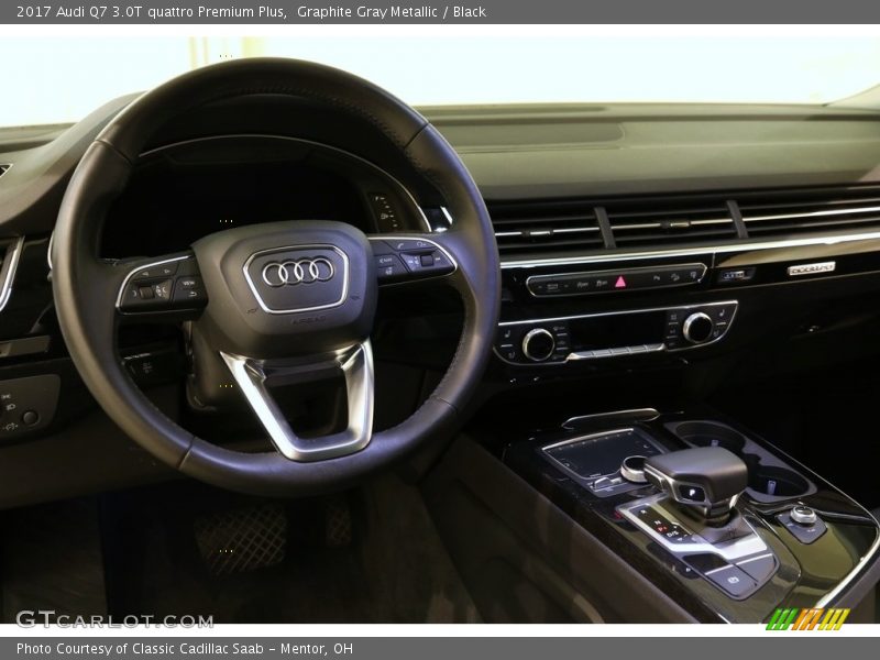 Graphite Gray Metallic / Black 2017 Audi Q7 3.0T quattro Premium Plus