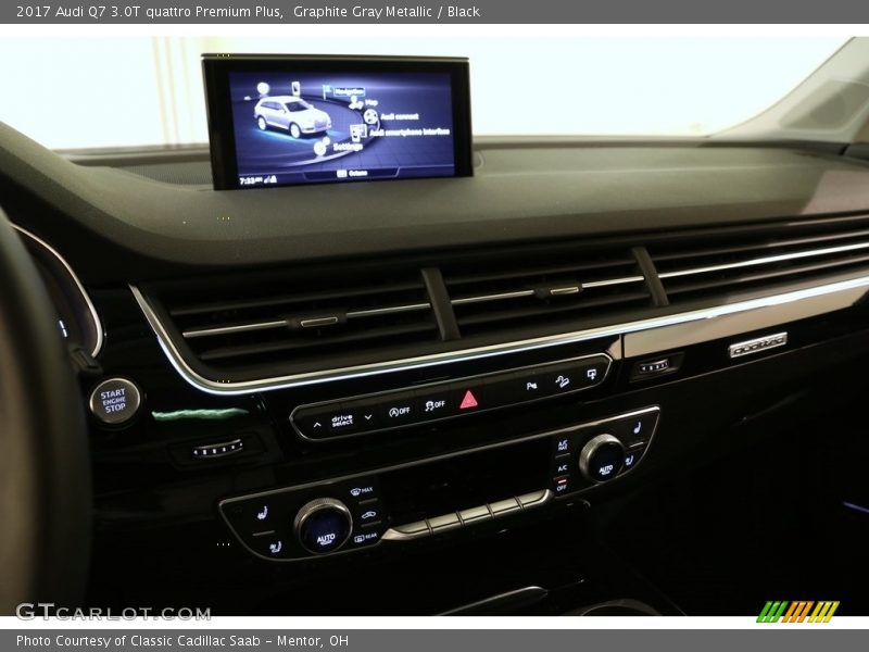 Graphite Gray Metallic / Black 2017 Audi Q7 3.0T quattro Premium Plus