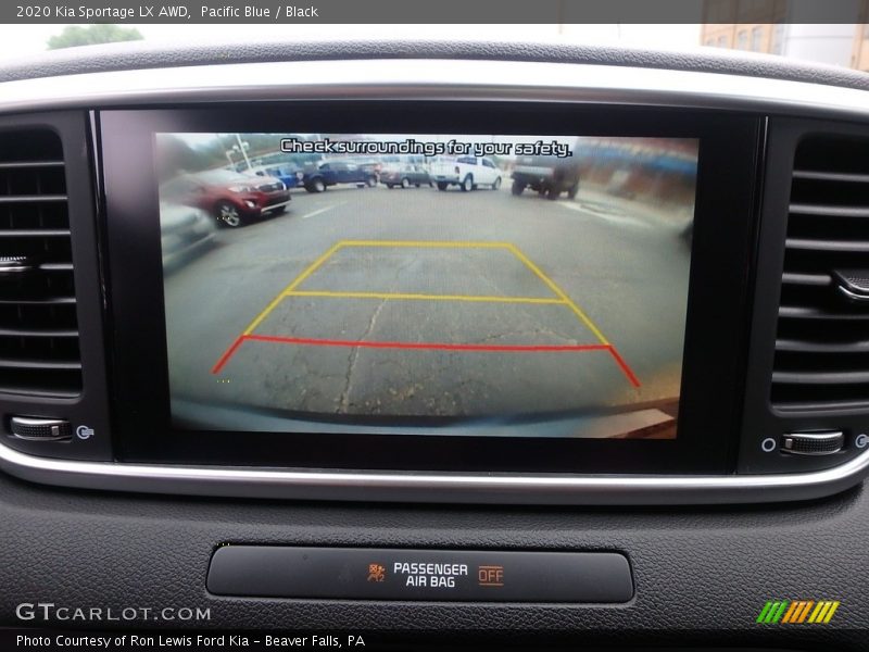 Pacific Blue / Black 2020 Kia Sportage LX AWD