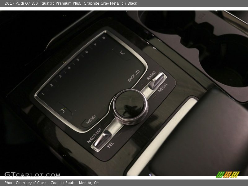 Graphite Gray Metallic / Black 2017 Audi Q7 3.0T quattro Premium Plus