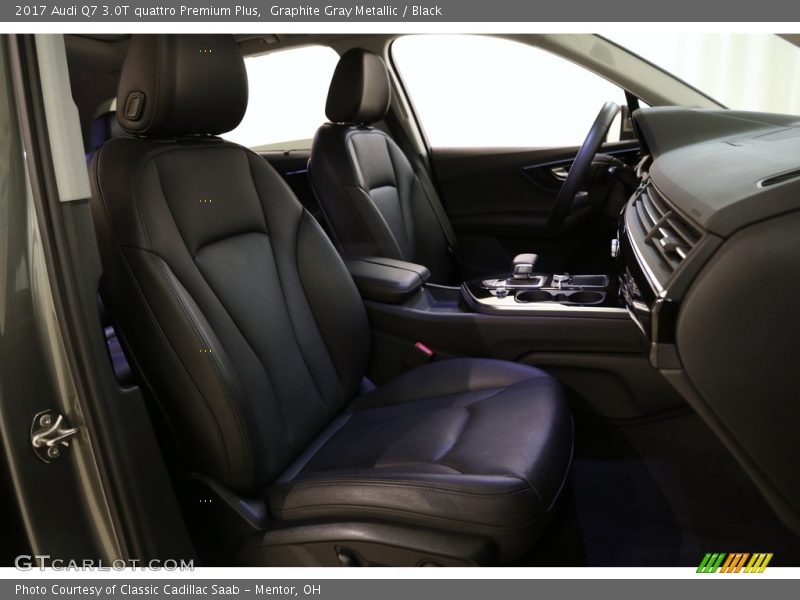 Graphite Gray Metallic / Black 2017 Audi Q7 3.0T quattro Premium Plus