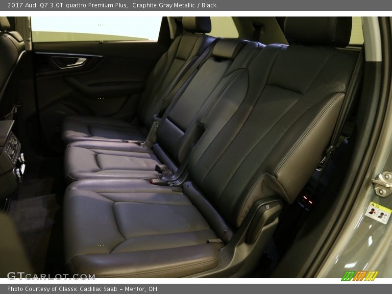 Graphite Gray Metallic / Black 2017 Audi Q7 3.0T quattro Premium Plus