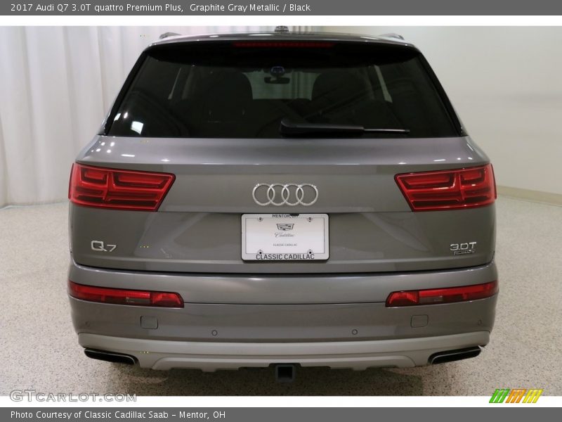 Graphite Gray Metallic / Black 2017 Audi Q7 3.0T quattro Premium Plus