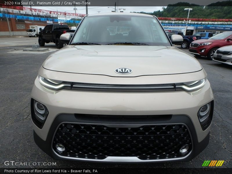 Platinum Gold / Gray Two-Tone 2020 Kia Soul EX