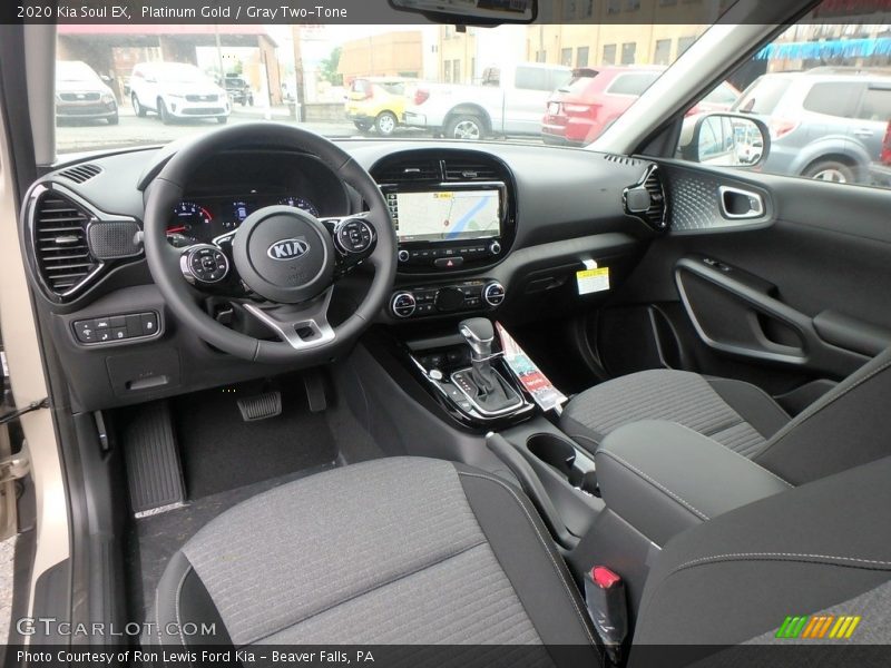  2020 Soul EX Gray Two-Tone Interior