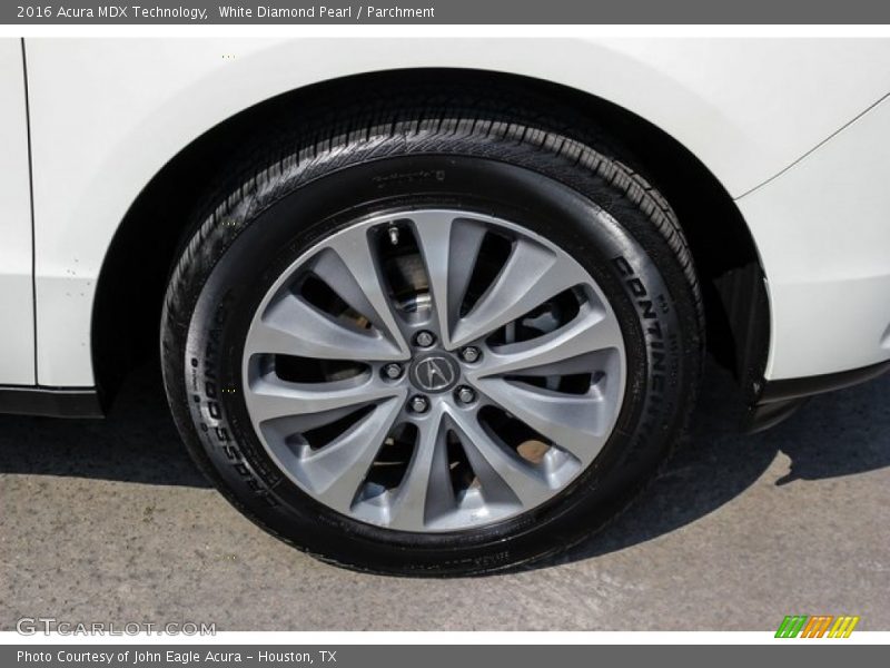 White Diamond Pearl / Parchment 2016 Acura MDX Technology