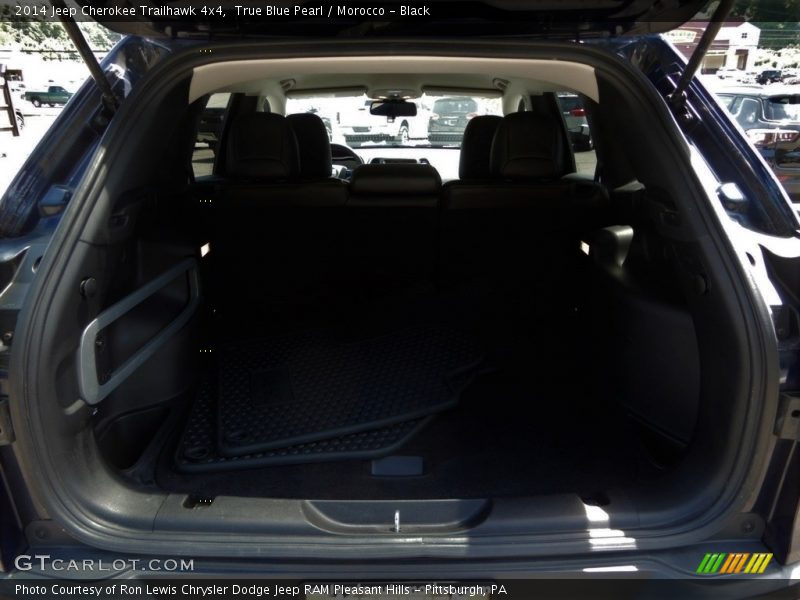True Blue Pearl / Morocco - Black 2014 Jeep Cherokee Trailhawk 4x4