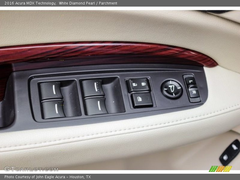 White Diamond Pearl / Parchment 2016 Acura MDX Technology