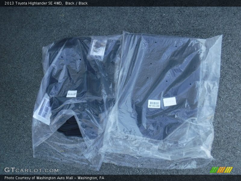 Black / Black 2013 Toyota Highlander SE 4WD