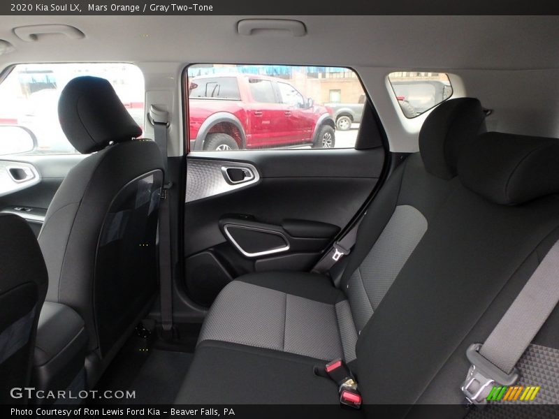 Rear Seat of 2020 Soul LX